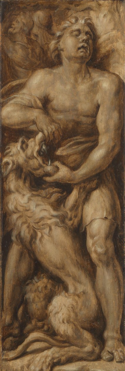 Samson Rending the Lion od Maarten van Heemskerck