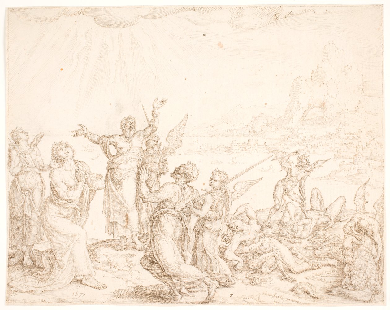 Ale doruč nás (muži fri os) od Maarten van Heemskerck