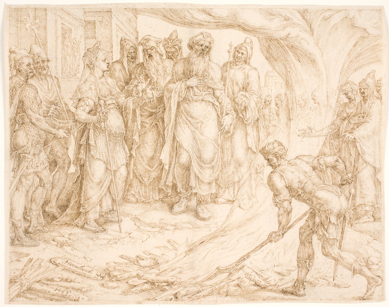Tamar o sobě dala vědět od Maarten van Heemskerck