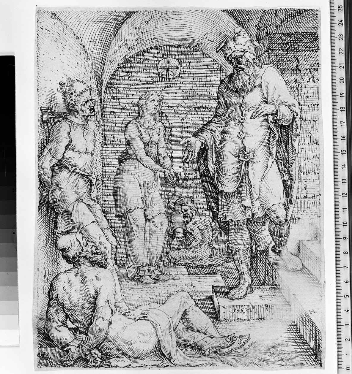 Osvobození zajatců od Maarten van Heemskerck