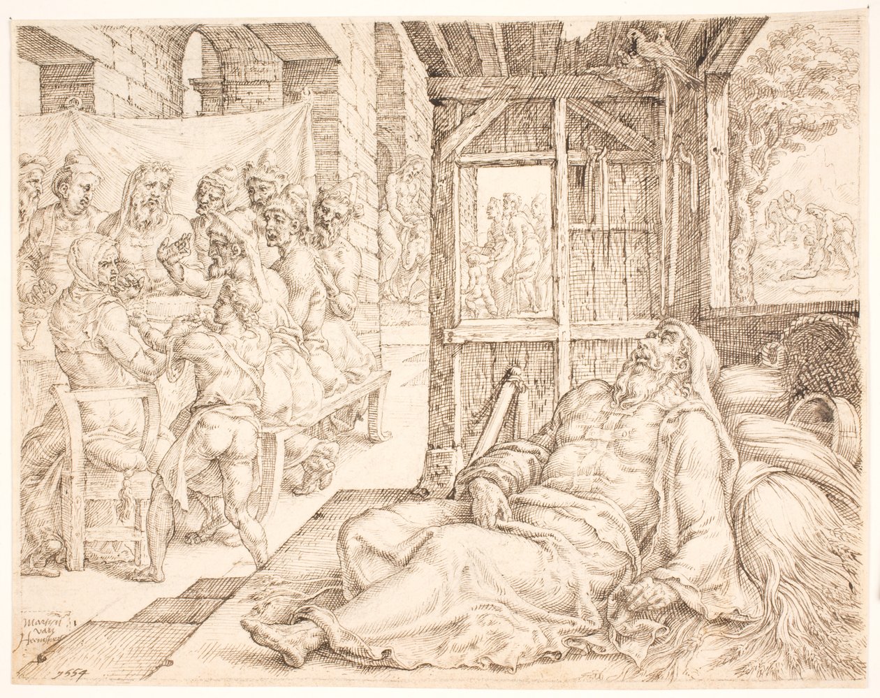 Tobitova slepota od Maarten van Heemskerck
