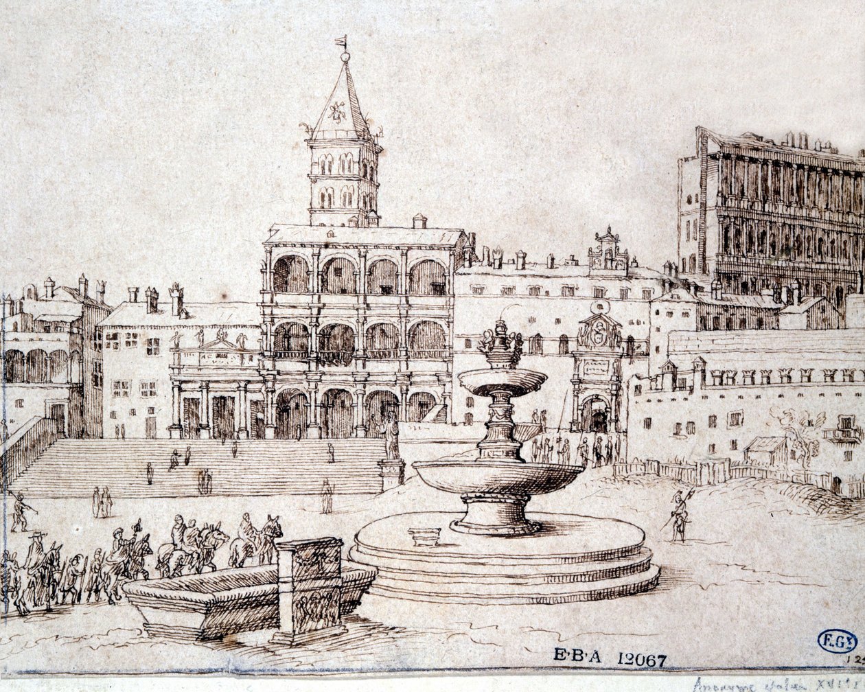 Řím poblíž Heemskerke od Maarten van Heemskerk