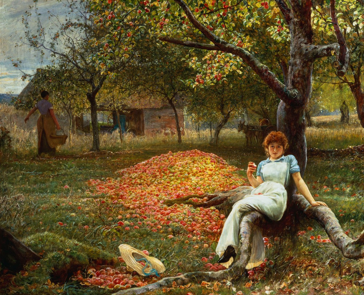 Cider Orchard, 1890 od Robert Walker Macbeth
