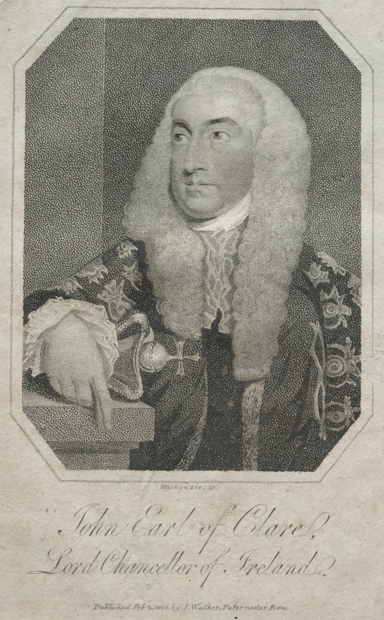 John Fitzgibbon, hrabě z Clare (1749-1802) od Mackenzie