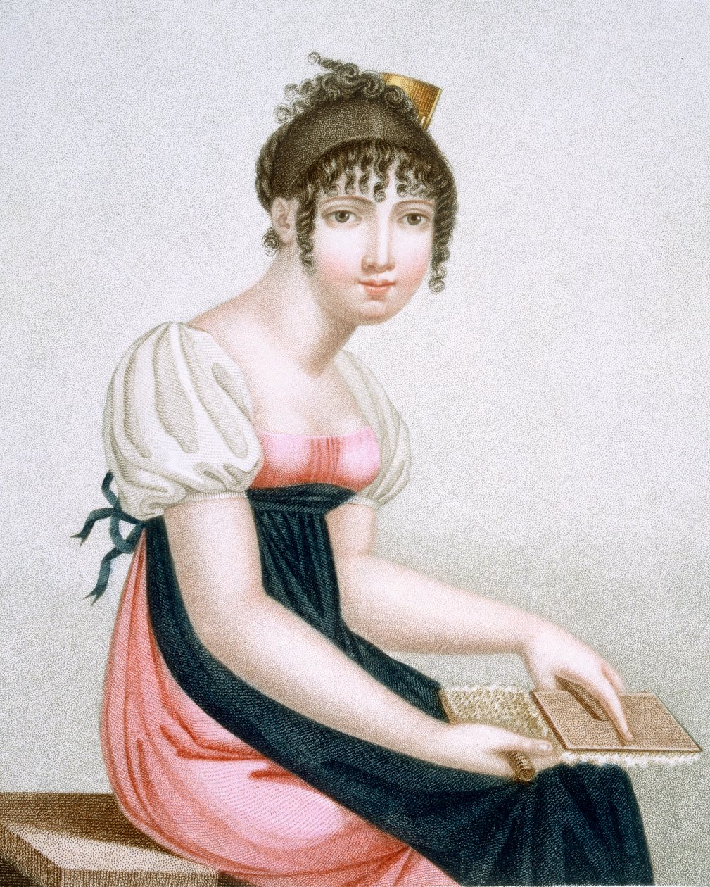 Kardan, vyryl Augrand, asi 1816 od Madame G. Busset Dubruste