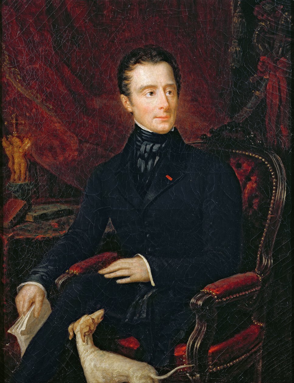 Alphonse de Lamartine (1790-1869) od Madame de Lamartine