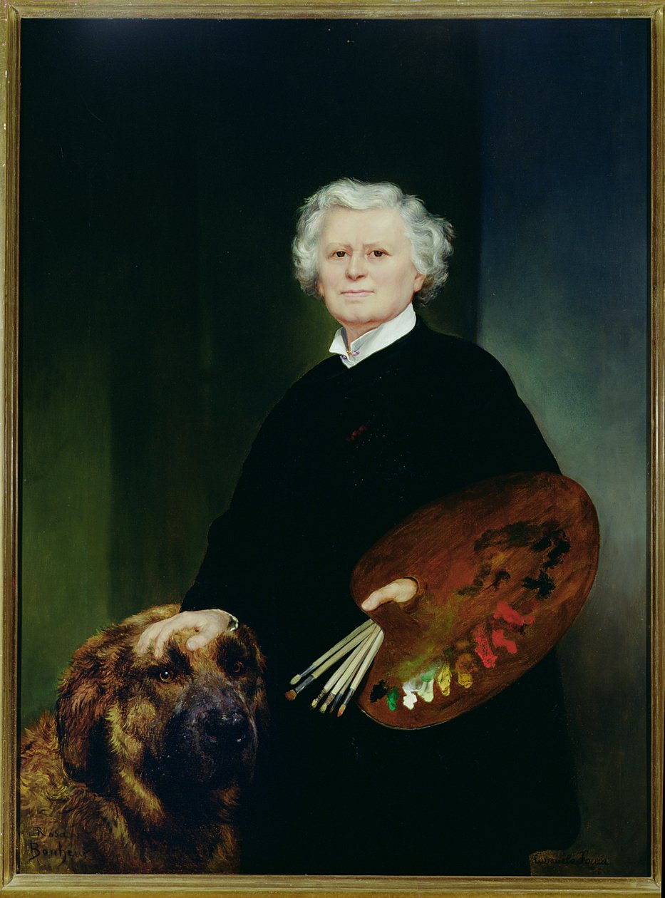 Portrét Rosy Bonheur (1822-1899) (olej na plátně) od Madame Consuelo Fould