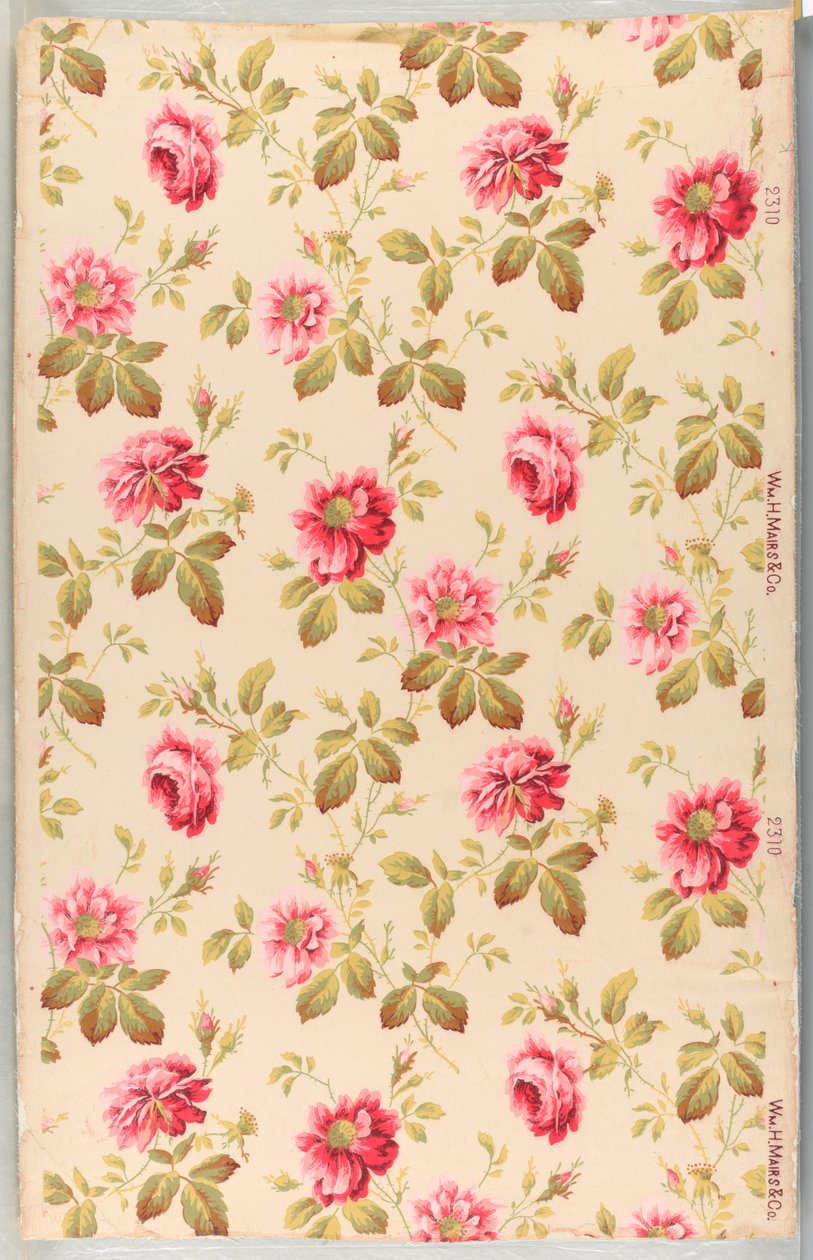 Boční stěna (USA), 1890–1900 od Made by William H. Mairs and Company
