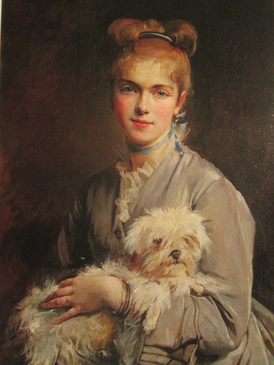 Portrét Colette Dumas (1860-1907) od Madeleine Lemaire