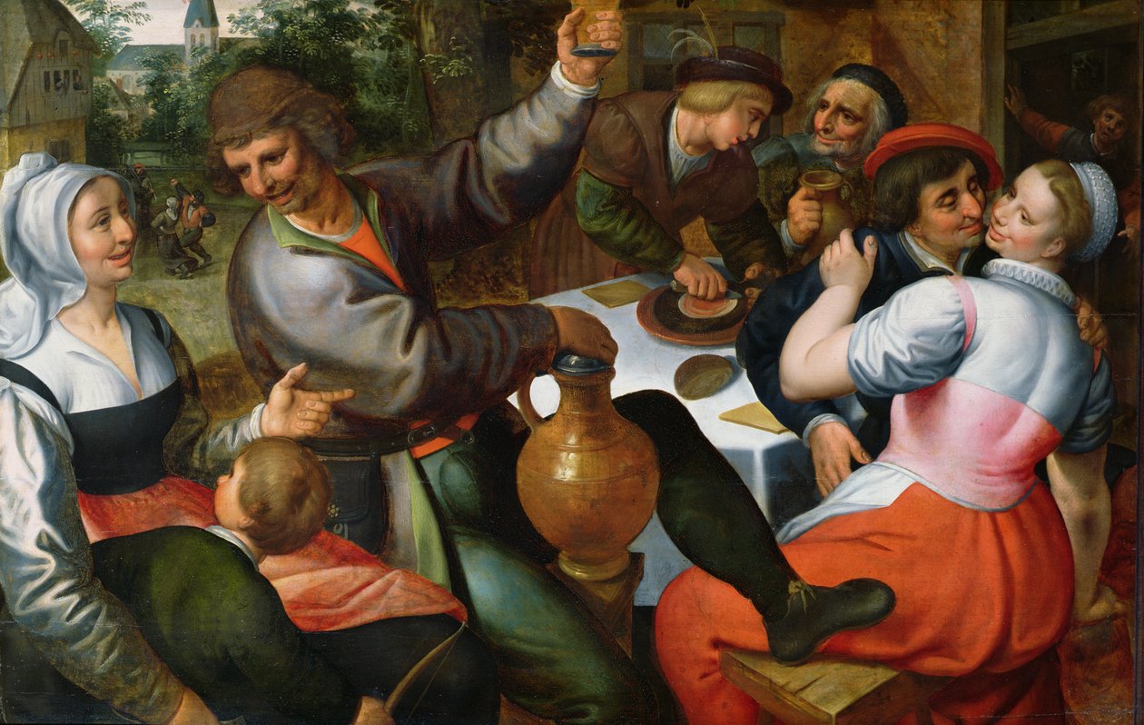 Selský svátek, 1566 od Maerten van Cleve