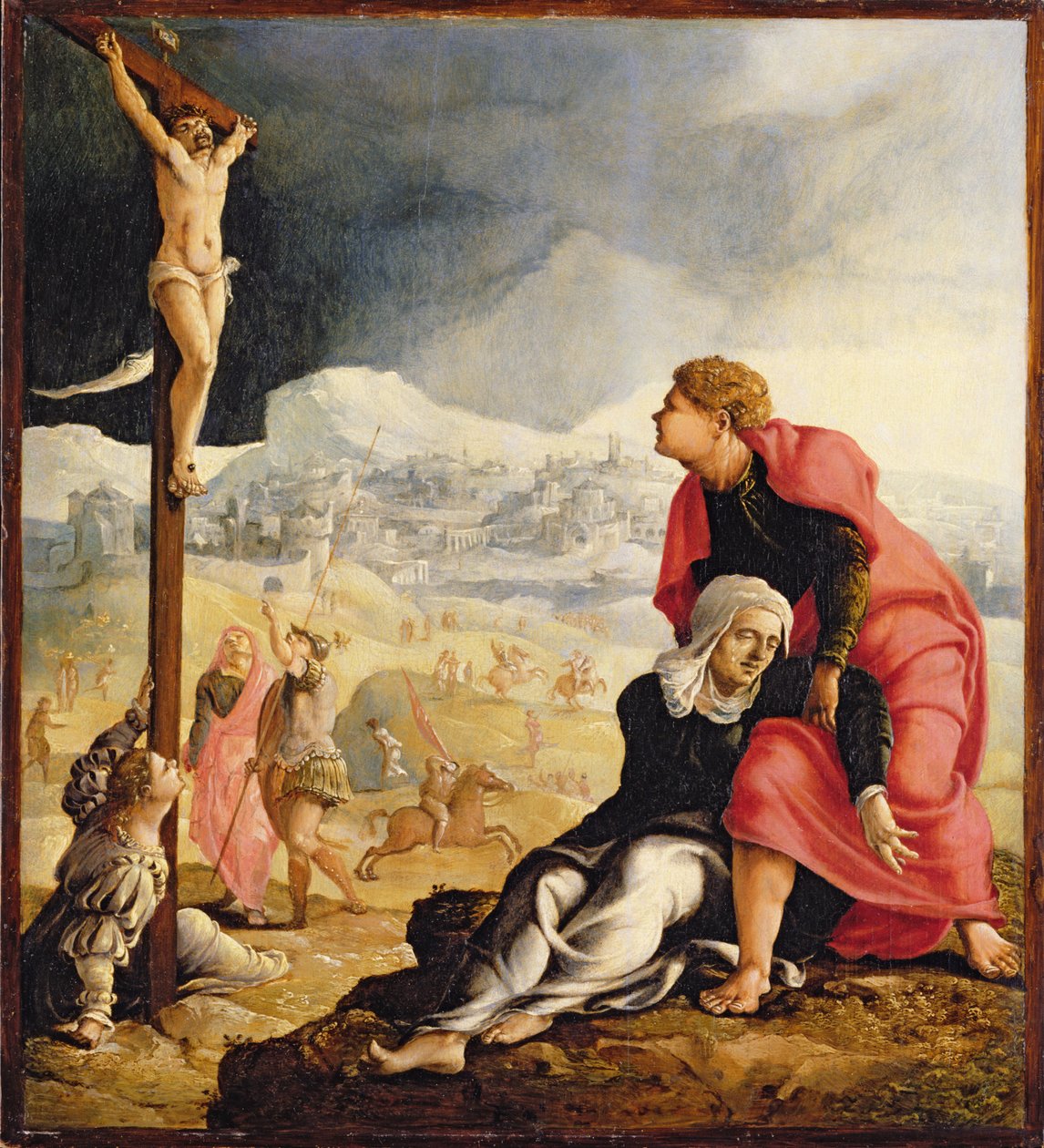 Ukřižování, kolem roku 1530 od Maerten van Heemskerck