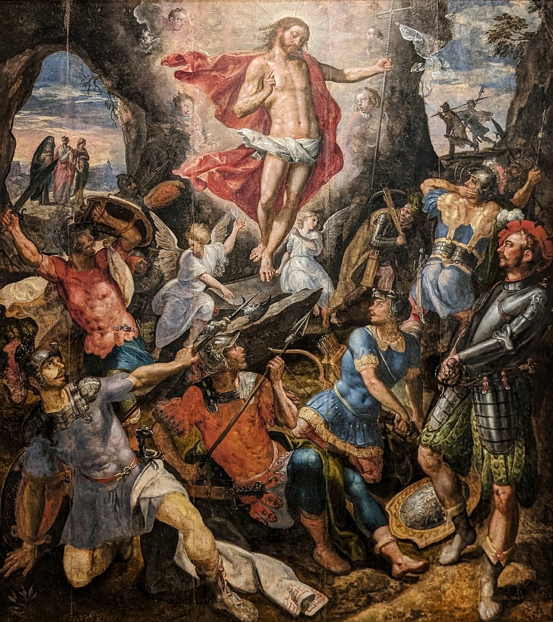 Kristovo vzkříšení od Maerten de Vos