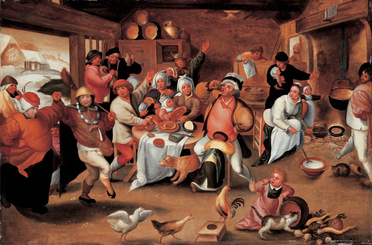 Král pije od Maerten van Cleve