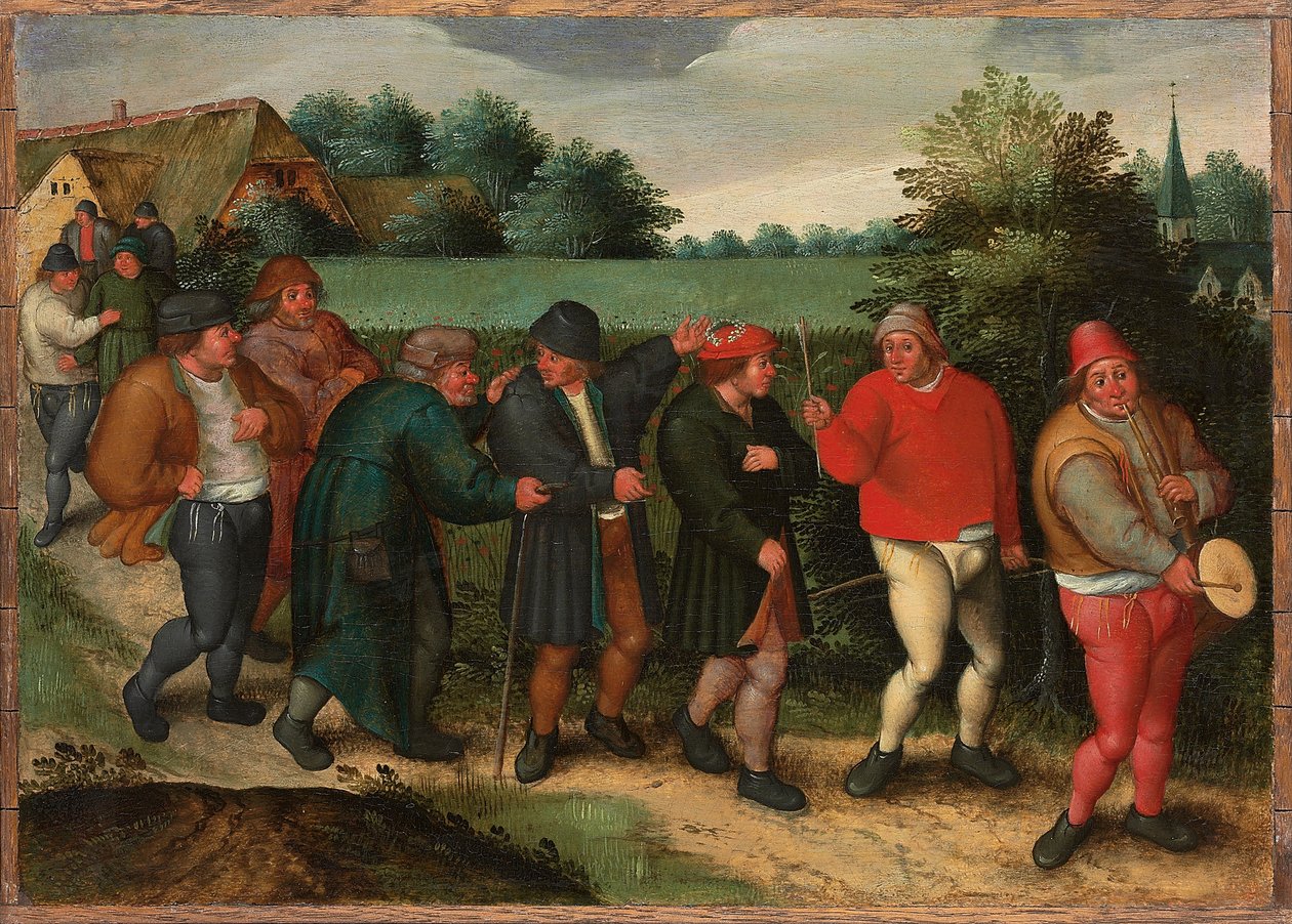 Průvod ženicha od Maerten van Cleve