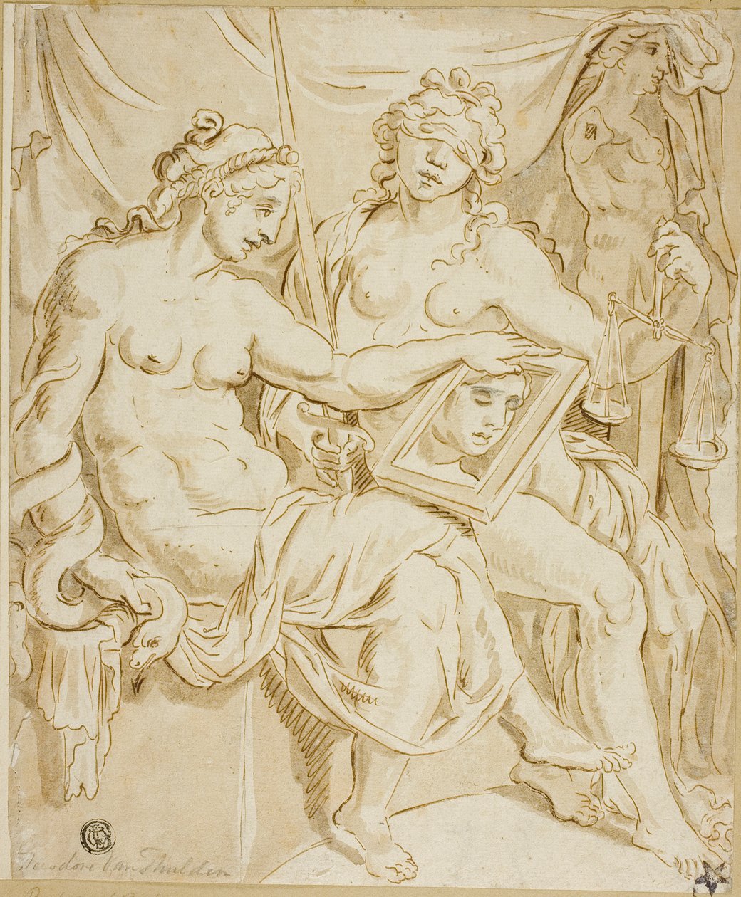 Obezřetnost a spravedlnost od Maerten van Heemskerck