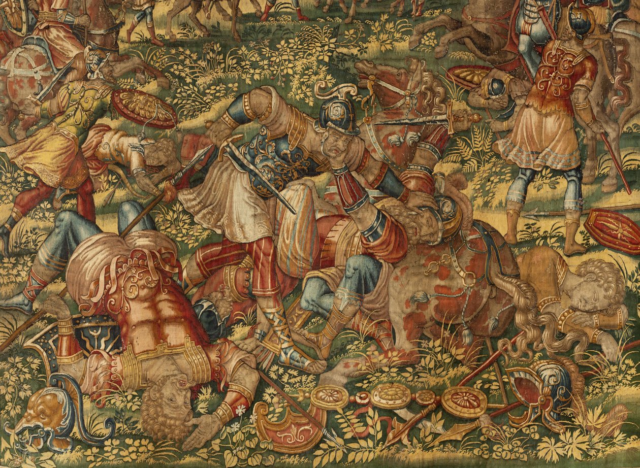 Příběh Gideona, konec 16. století (hedvábí a vlna) od Maerten van Heemskerck