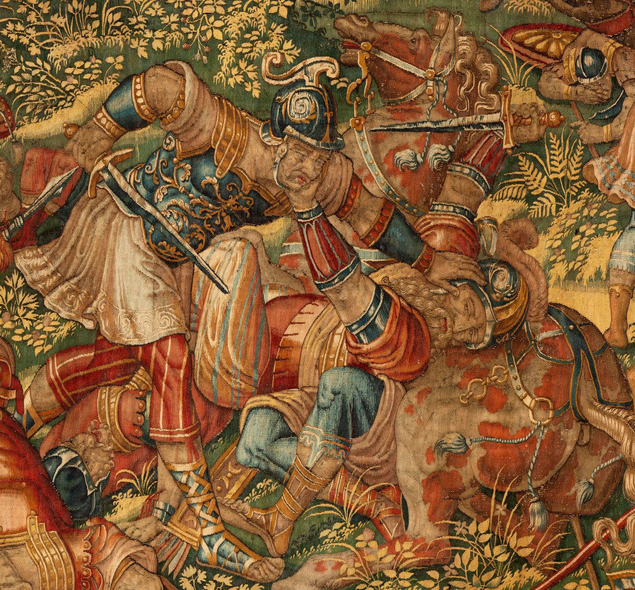Příběh Gideona, konec 16. století (hedvábí a vlna) od Maerten van Heemskerck