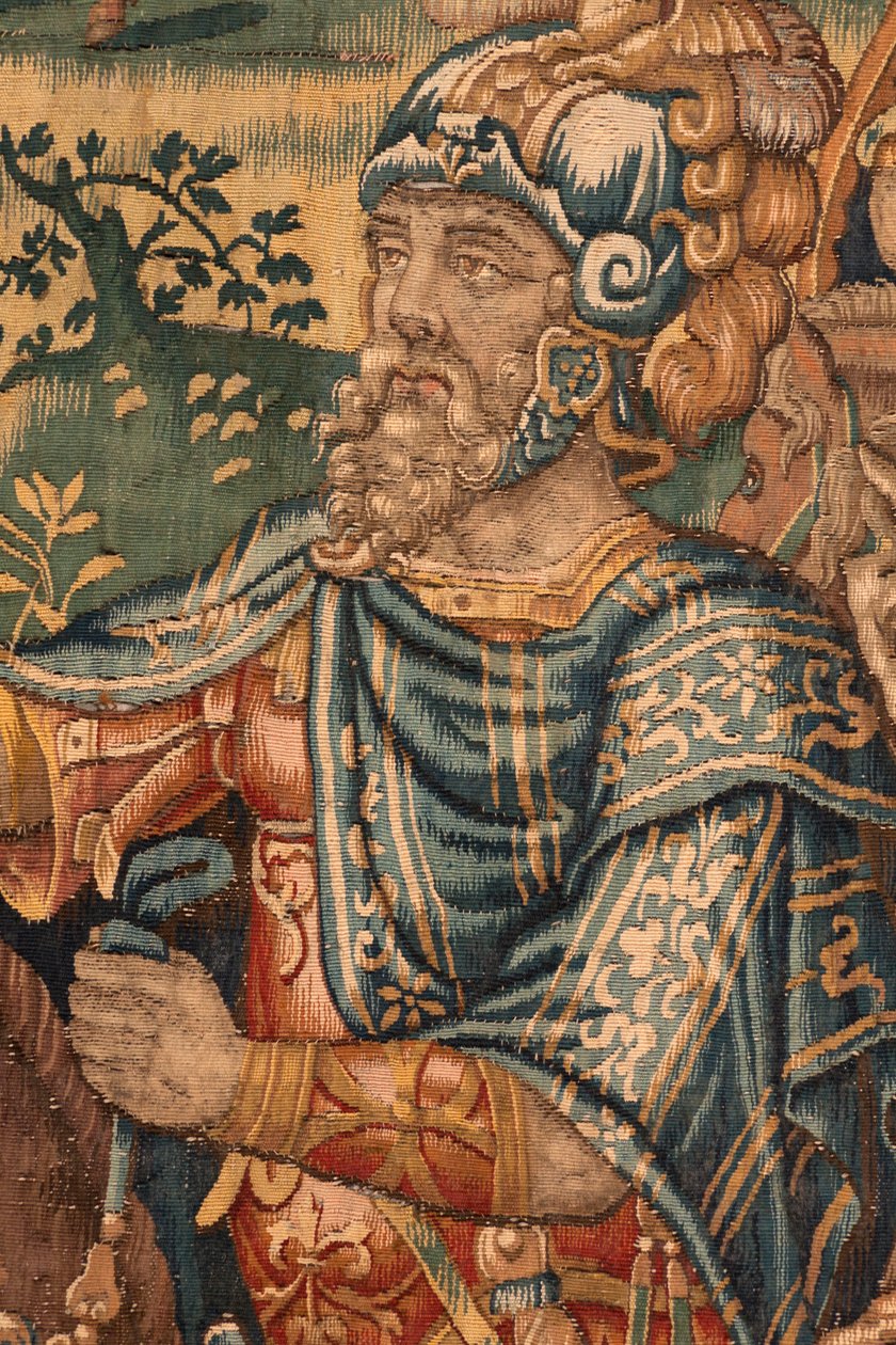 Příběh Gideona, konec 16. století (hedvábí a vlna) od Maerten van Heemskerck