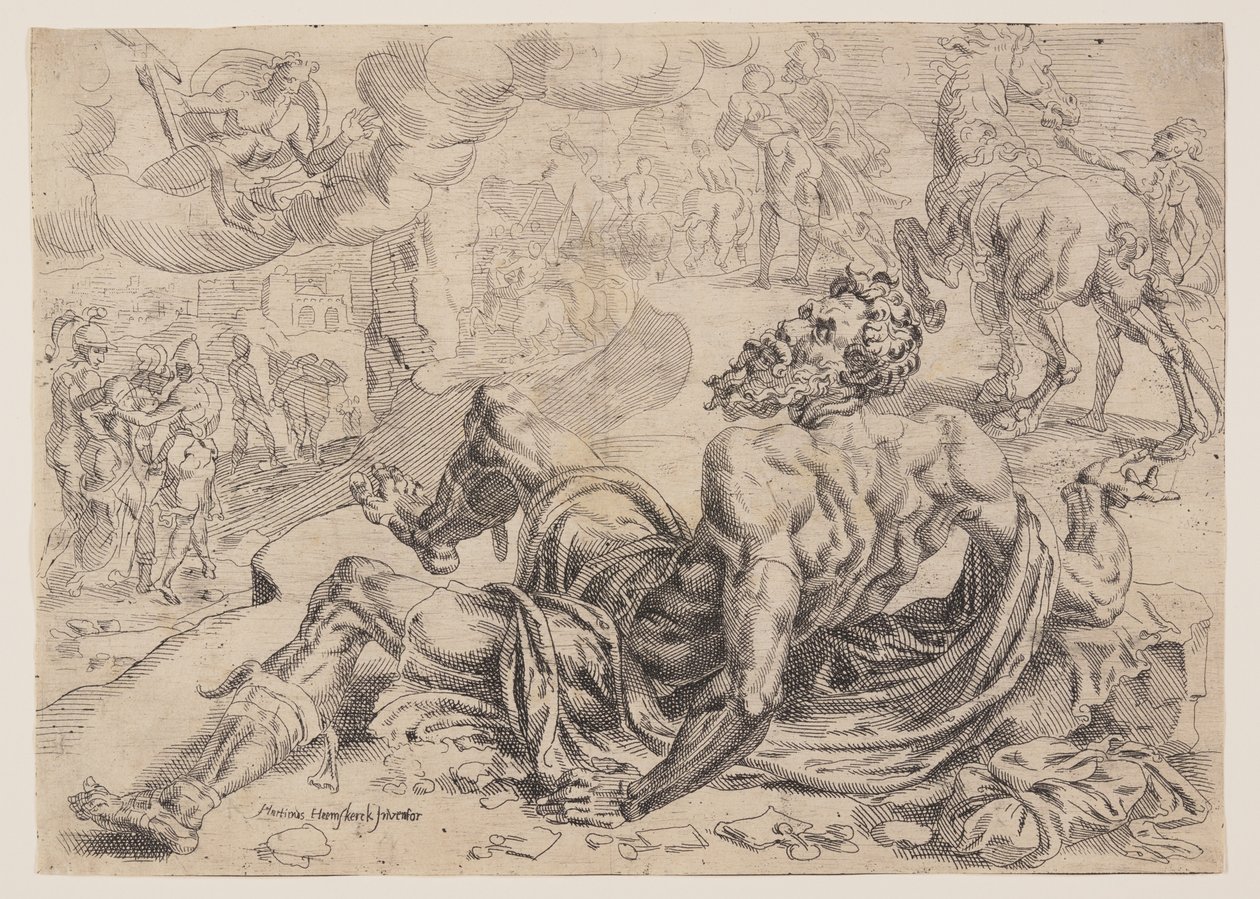 Saulovo obrácení od Maerten van Heemskerck