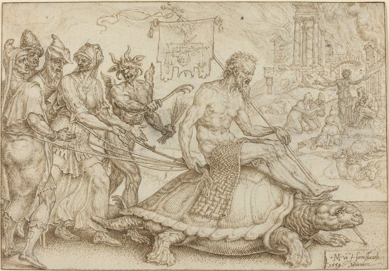 Triumf Job od Maerten van Heemskerck