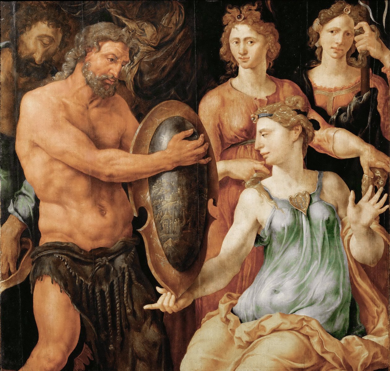 Vulcain podle Thetis le bouclier d