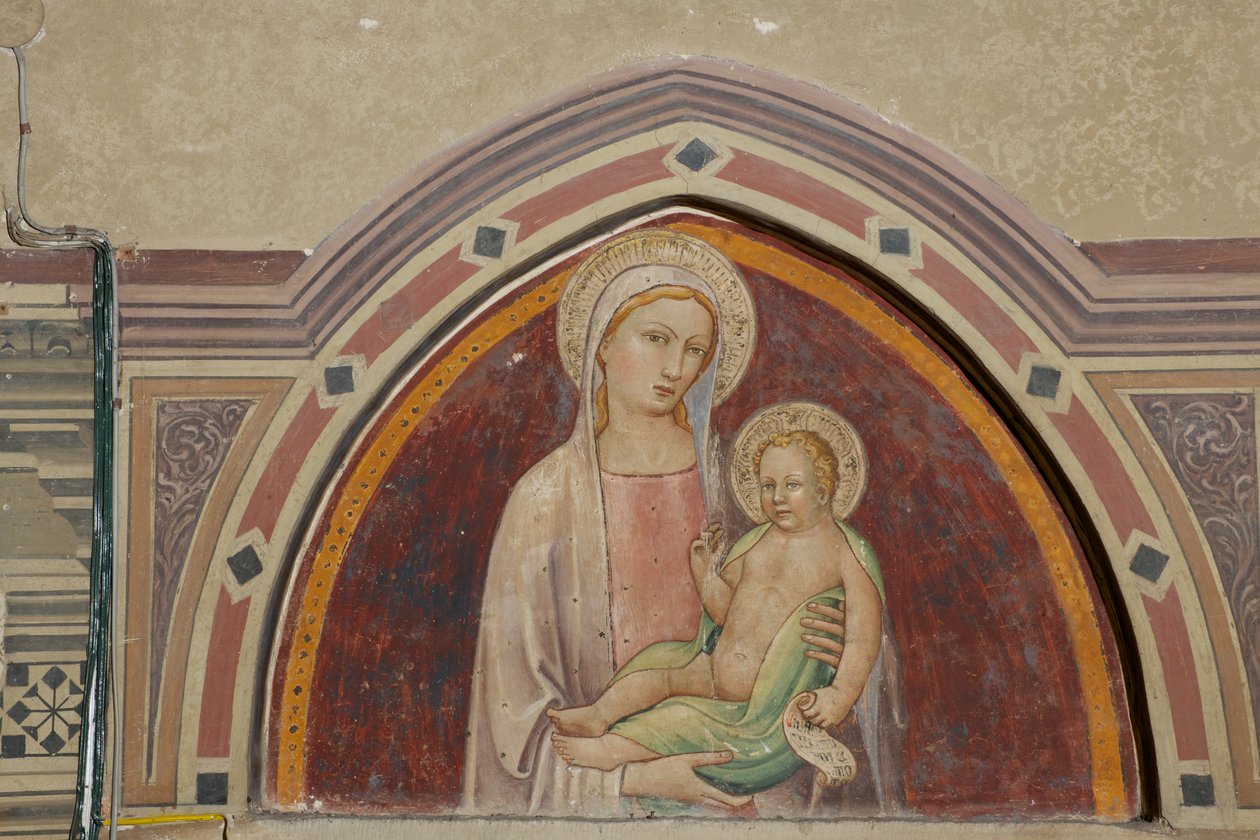 Madonna s dítětem od Maestro del Carmine di Firenze