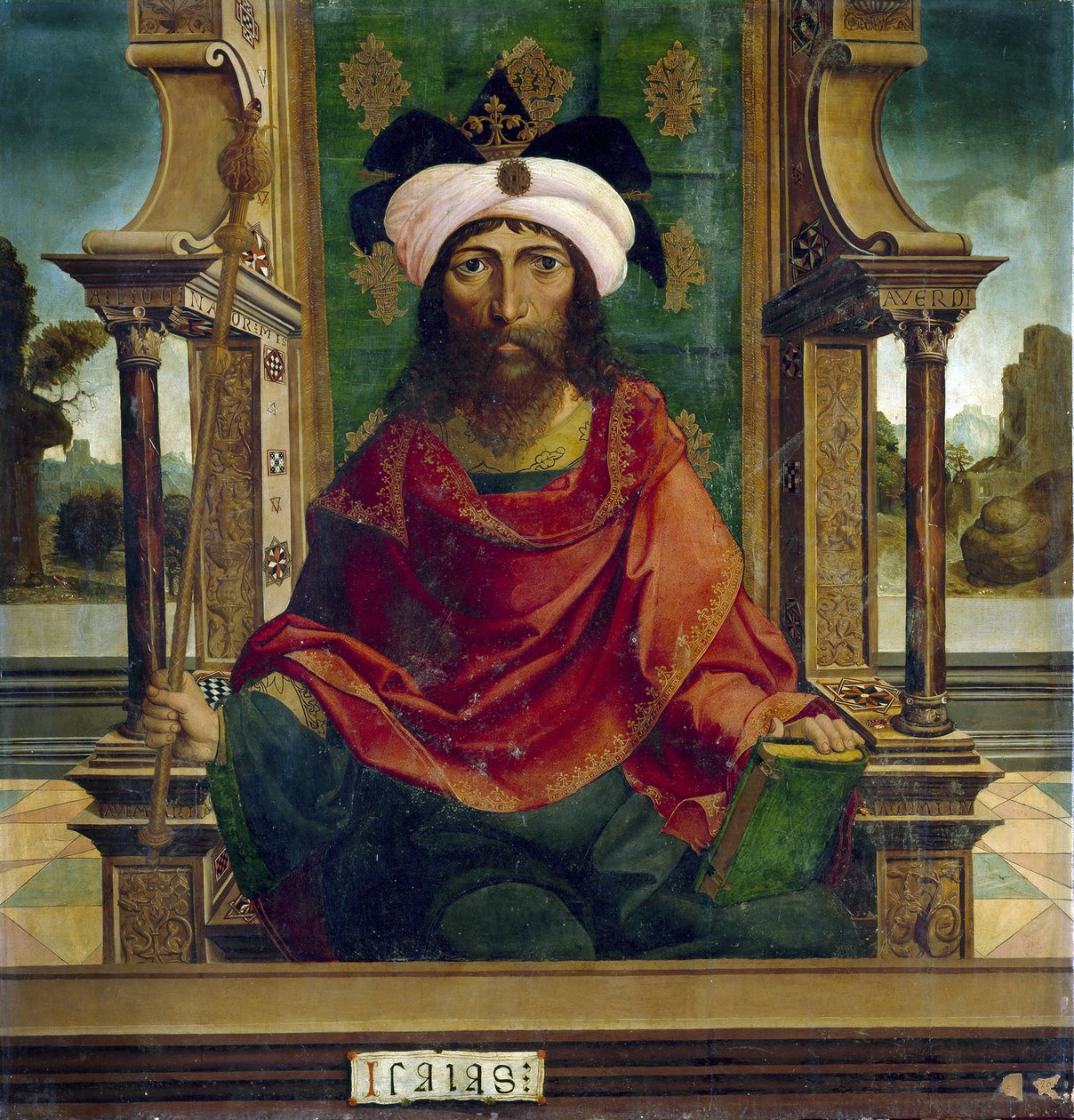 Izajáš, mistrem z Becerrilu, ca. 1525 (olej na panelu) od Maestro de Becerril