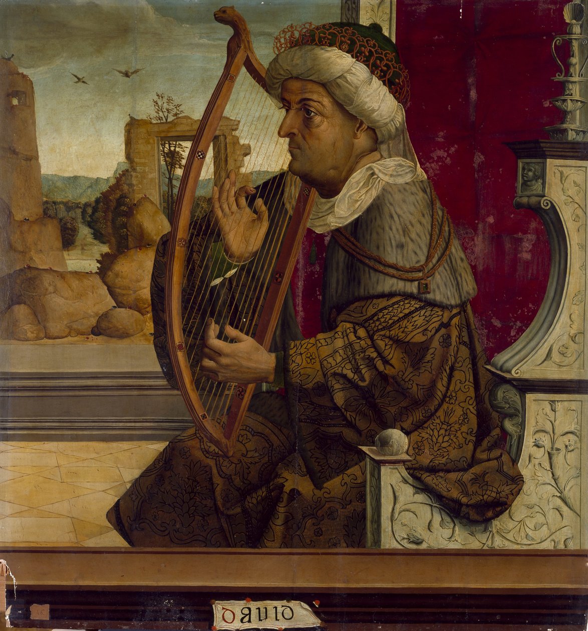 Král David, c. 1525 od Maestro de Becerril