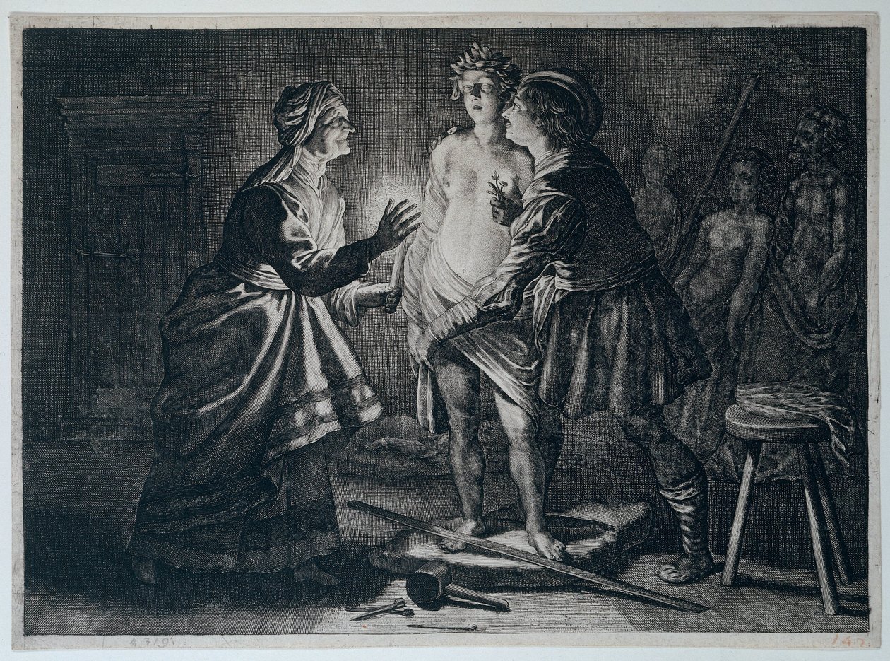 Pygmalion se zamiloval do své sochy od Magdalena van de Passe