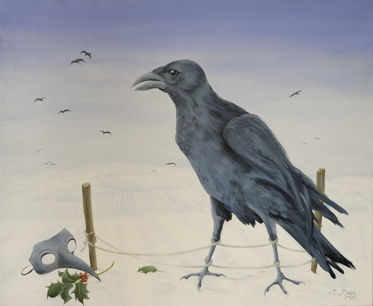 Nevermore, 2015, od Magdolna Ban