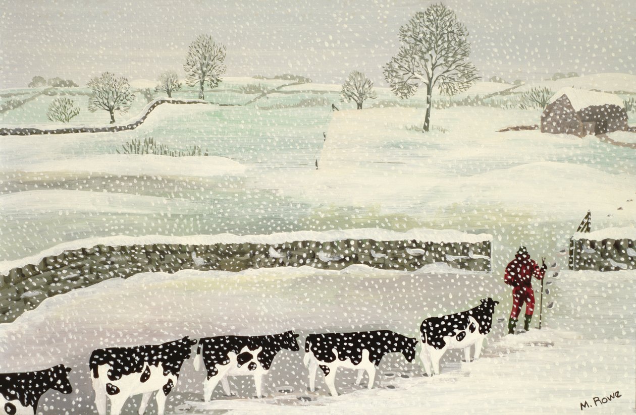 Cotswold: Zimní scéna od Maggie Rowe
