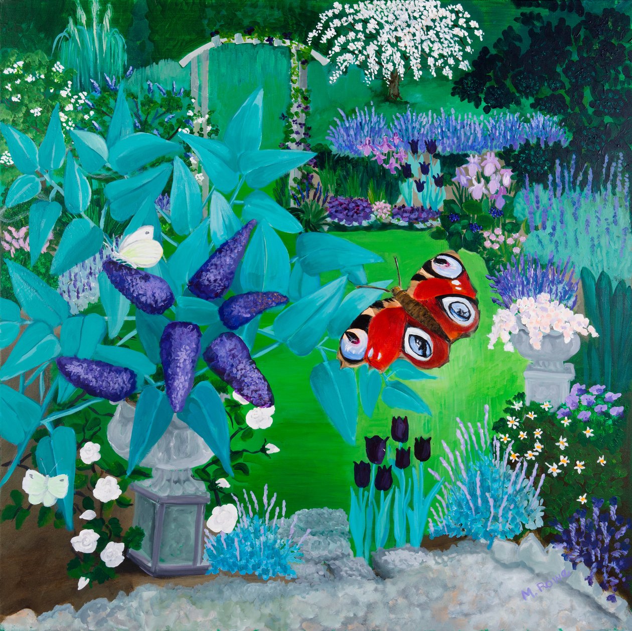Mauve Garden, 2013 od Maggie Rowe