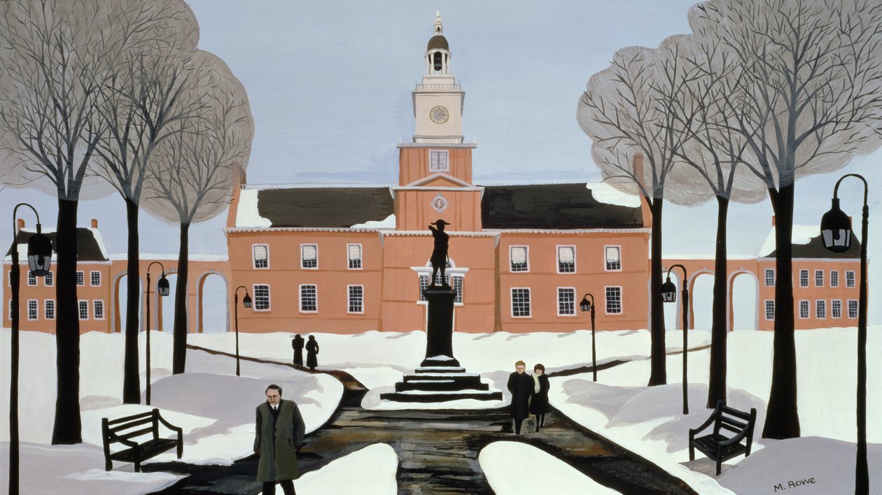 Philadelphia ve sněhu od Maggie Rowe
