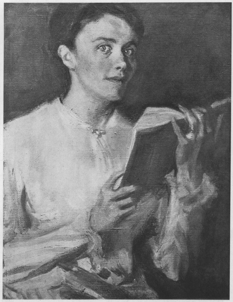 Čtenářka. Popis podle zdrojů od Magnus Enckell
