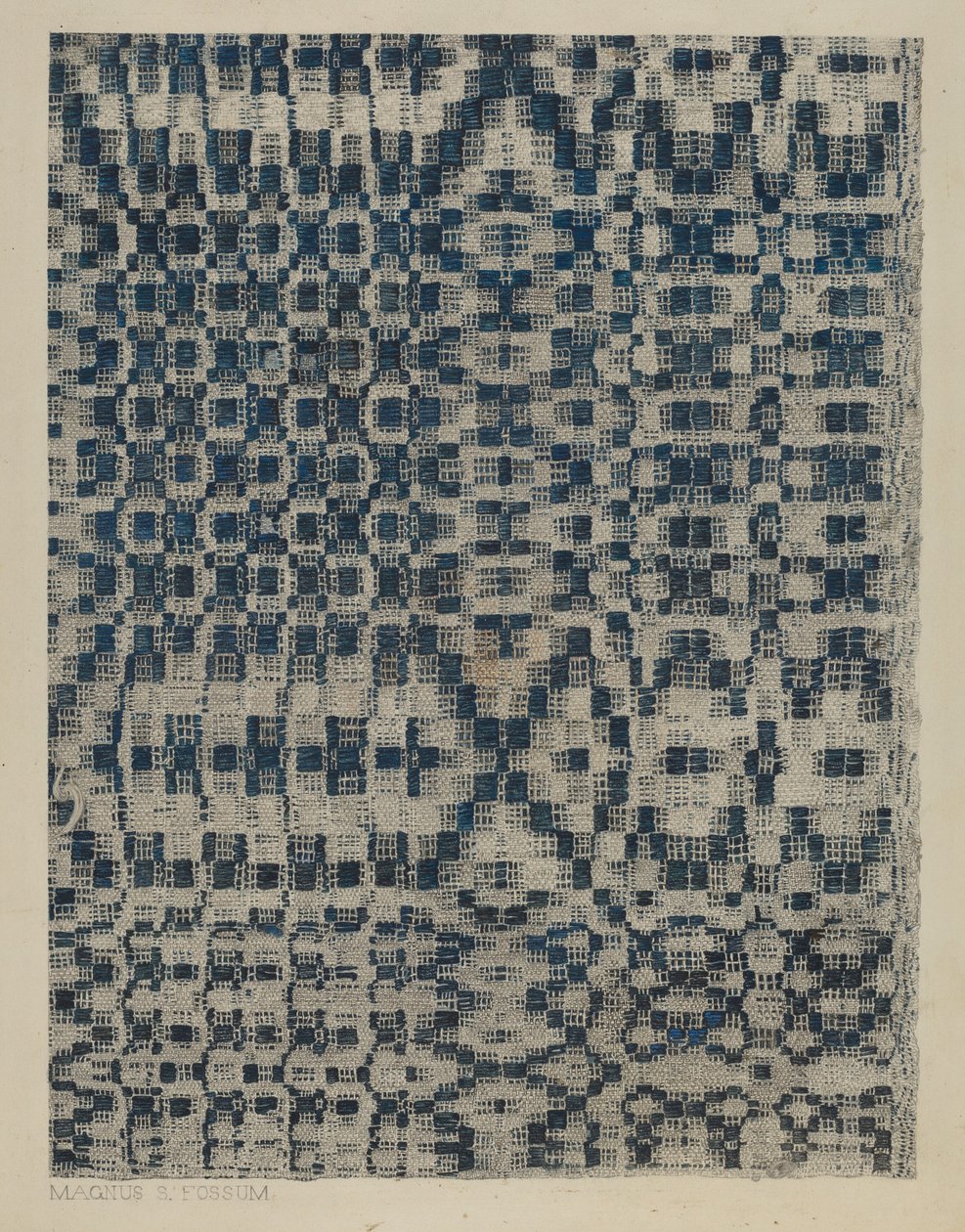 Přikrývka, c. 1938. od Magnus S. Fossum