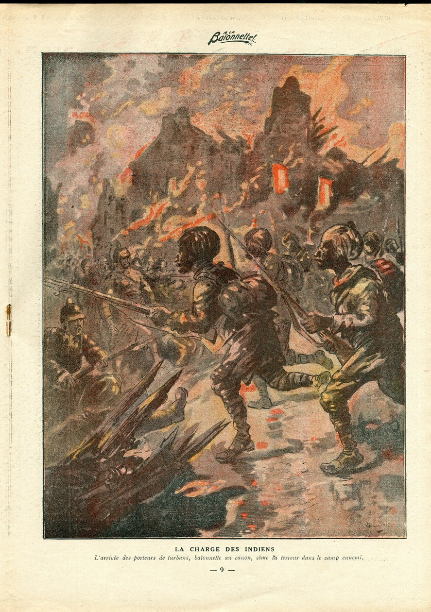 La Baionnette, Satirický v barvách od Henri Maigrot