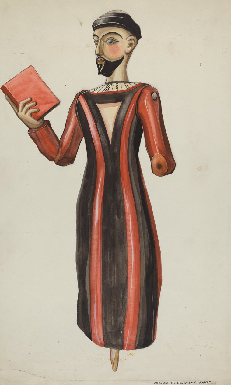 Bulto, svatý František, c. 1936. od Majel G. Claflin