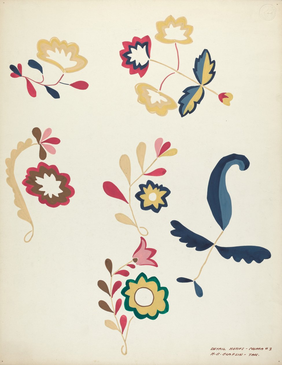 Design from a Proposed Portfolio, 19351942. od Majel G. Claflin
