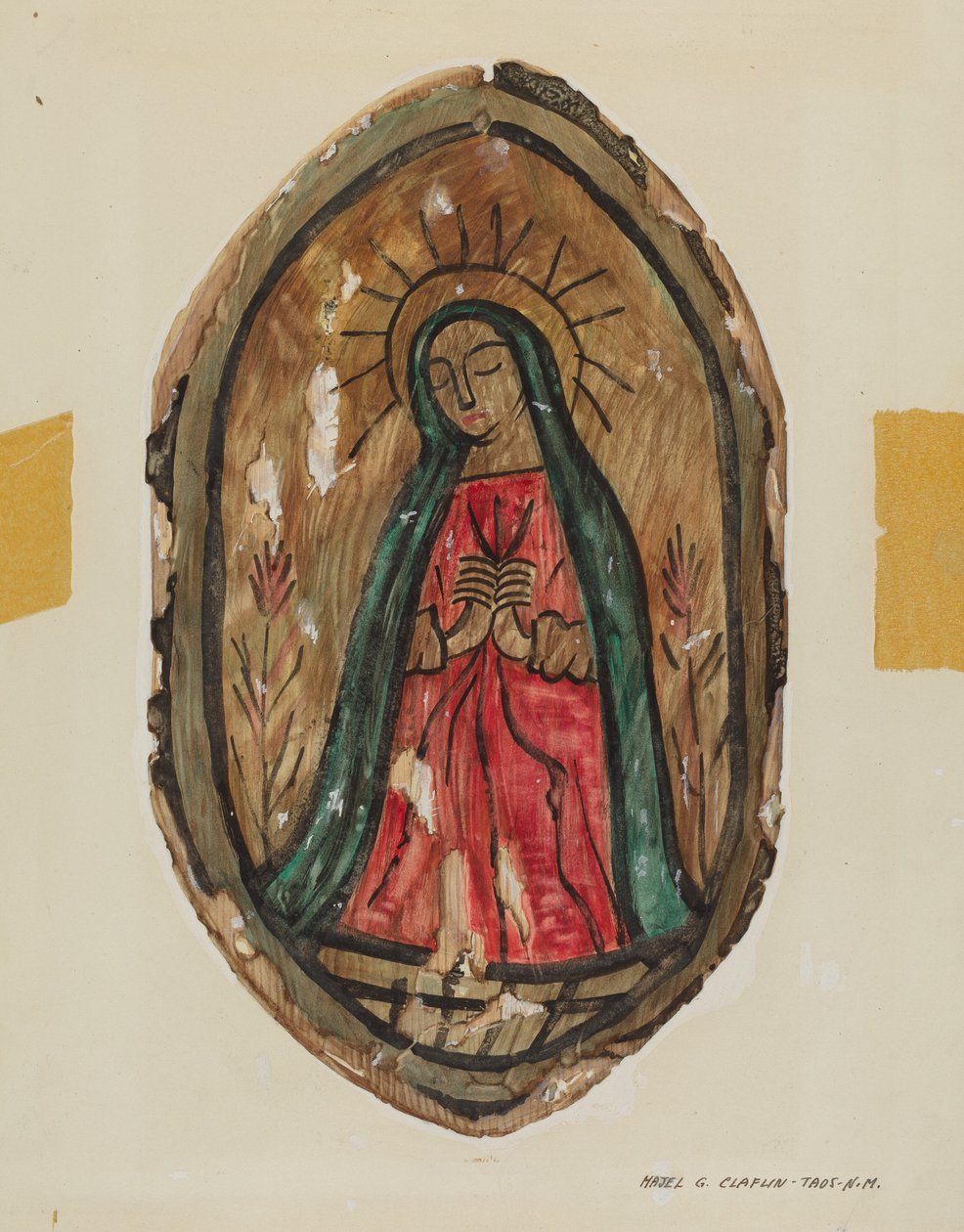 Oltářní obraz - Santa Maria, c. 1939. od Majel G. Claflin