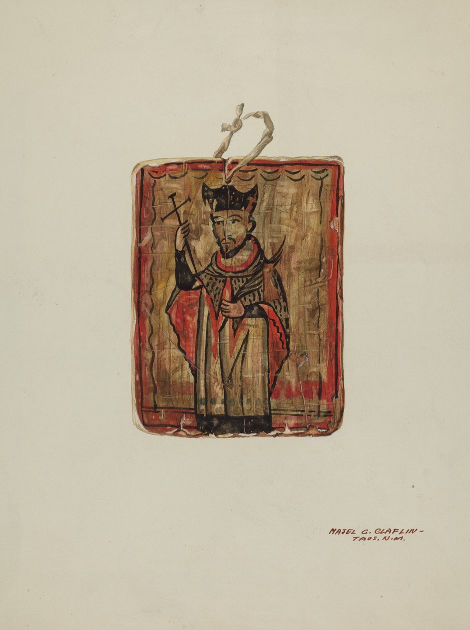 Oltářní obraz, 19351942. od Majel G. Claflin