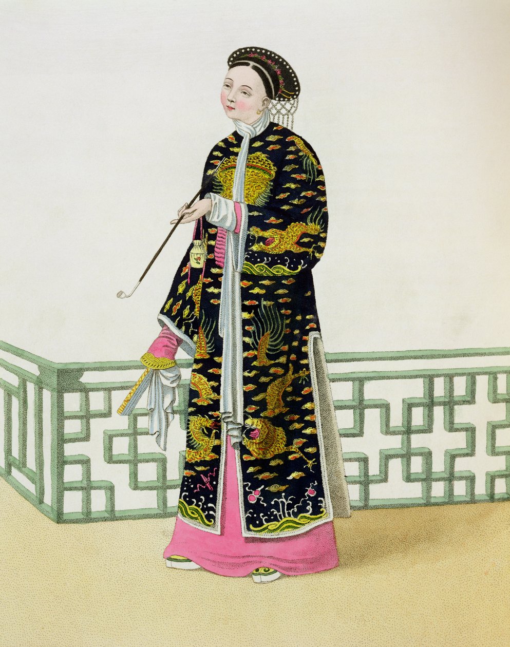 A Lady of Distinting in her Habit of Ceremony, deska 60 z 