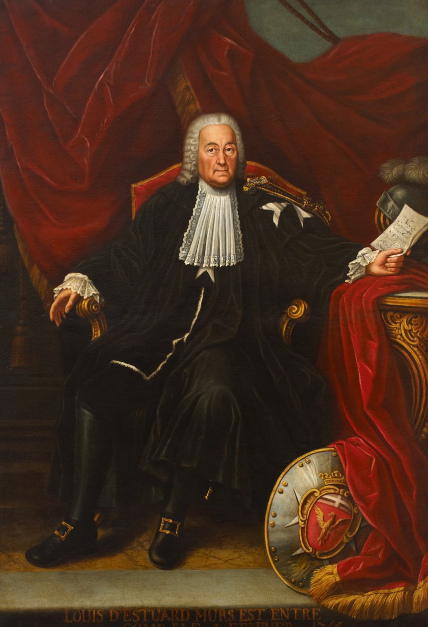 Louis dEstuart, kolem roku 1755 od Maltese School