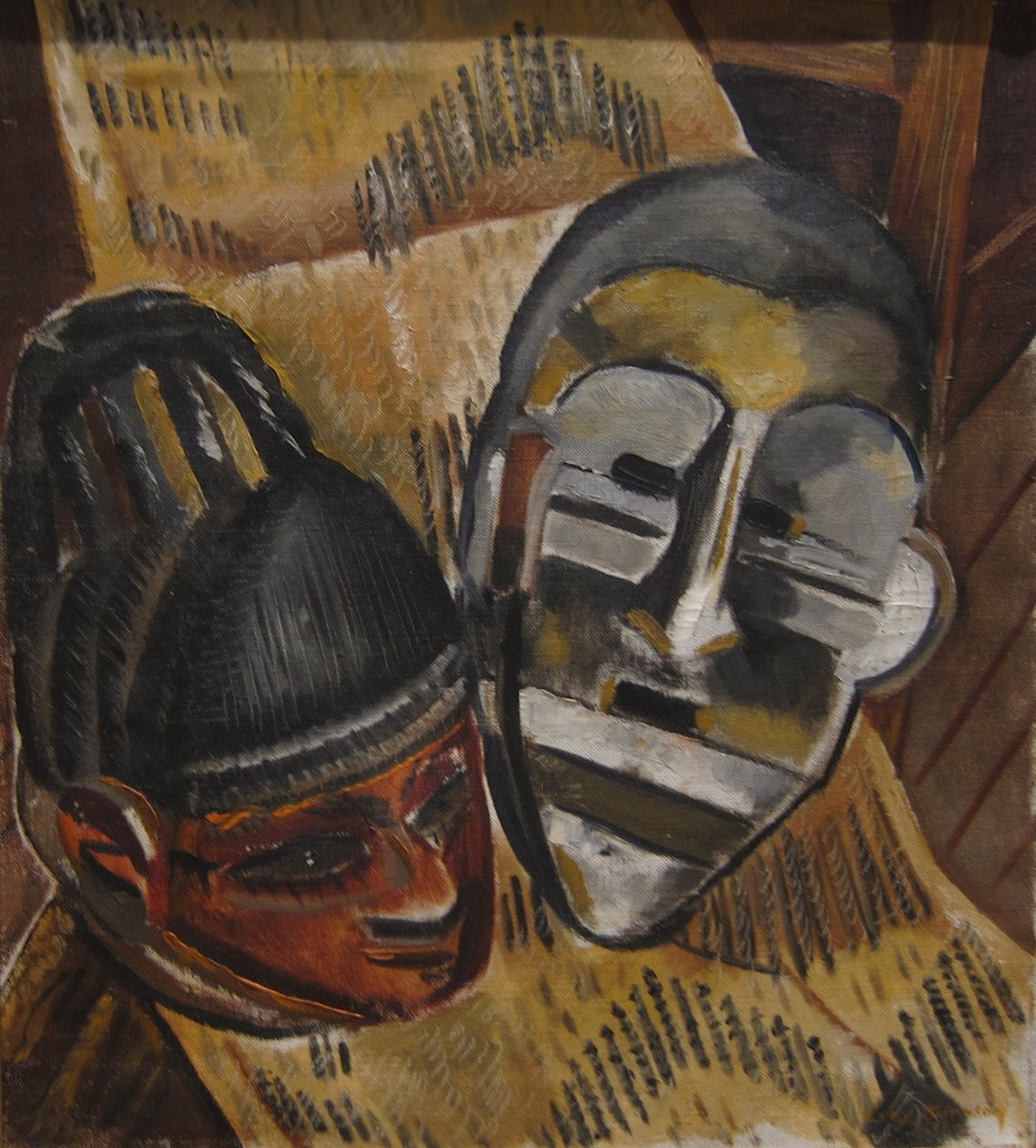 Black Masksn od Malvin Gray Johnson
