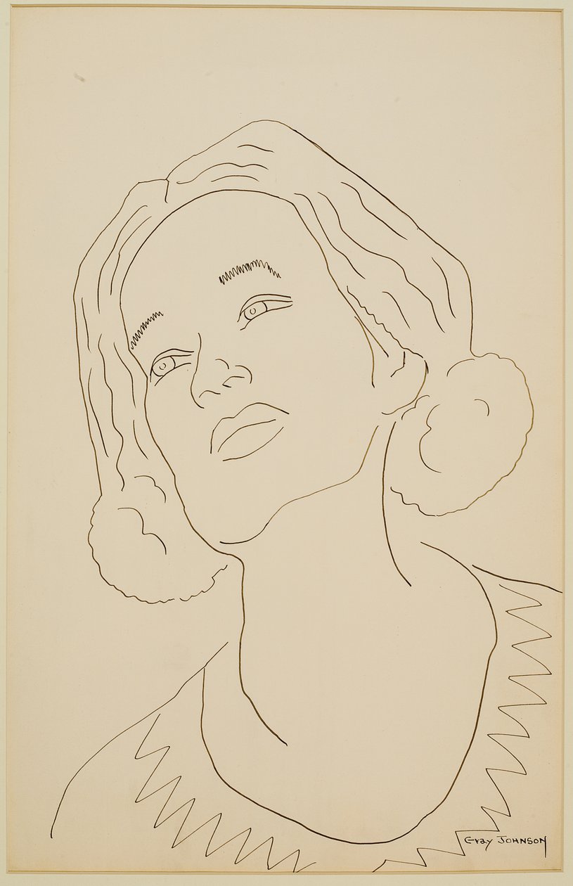 Studie dívky #3 od Malvin Gray Johnson