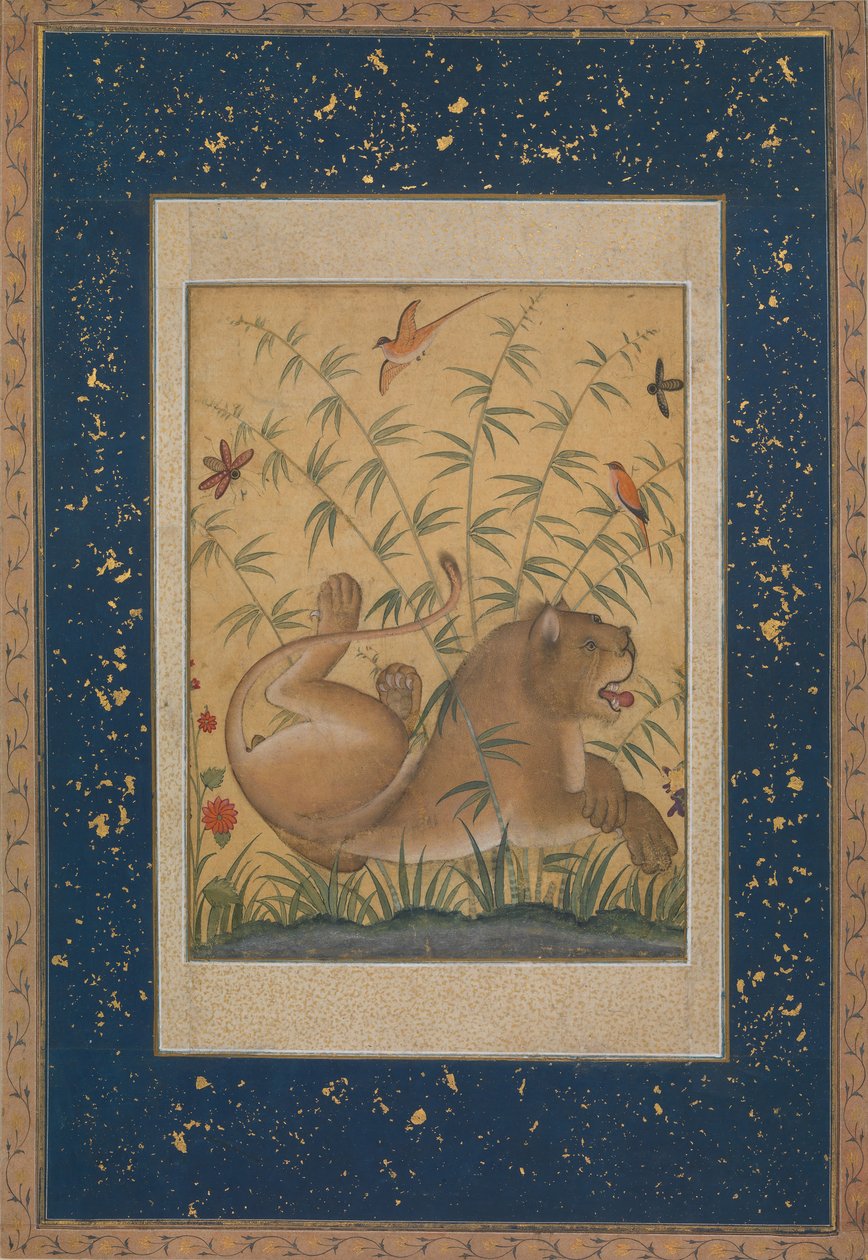Lev v klidu, ca. 1585. od Mansur