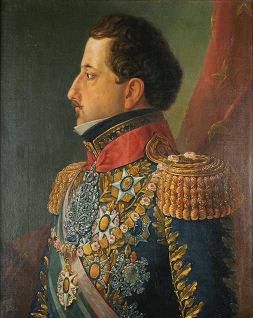 Portrét Pedra I. z Brazílie od Manuel Araújo de Porto Alegre