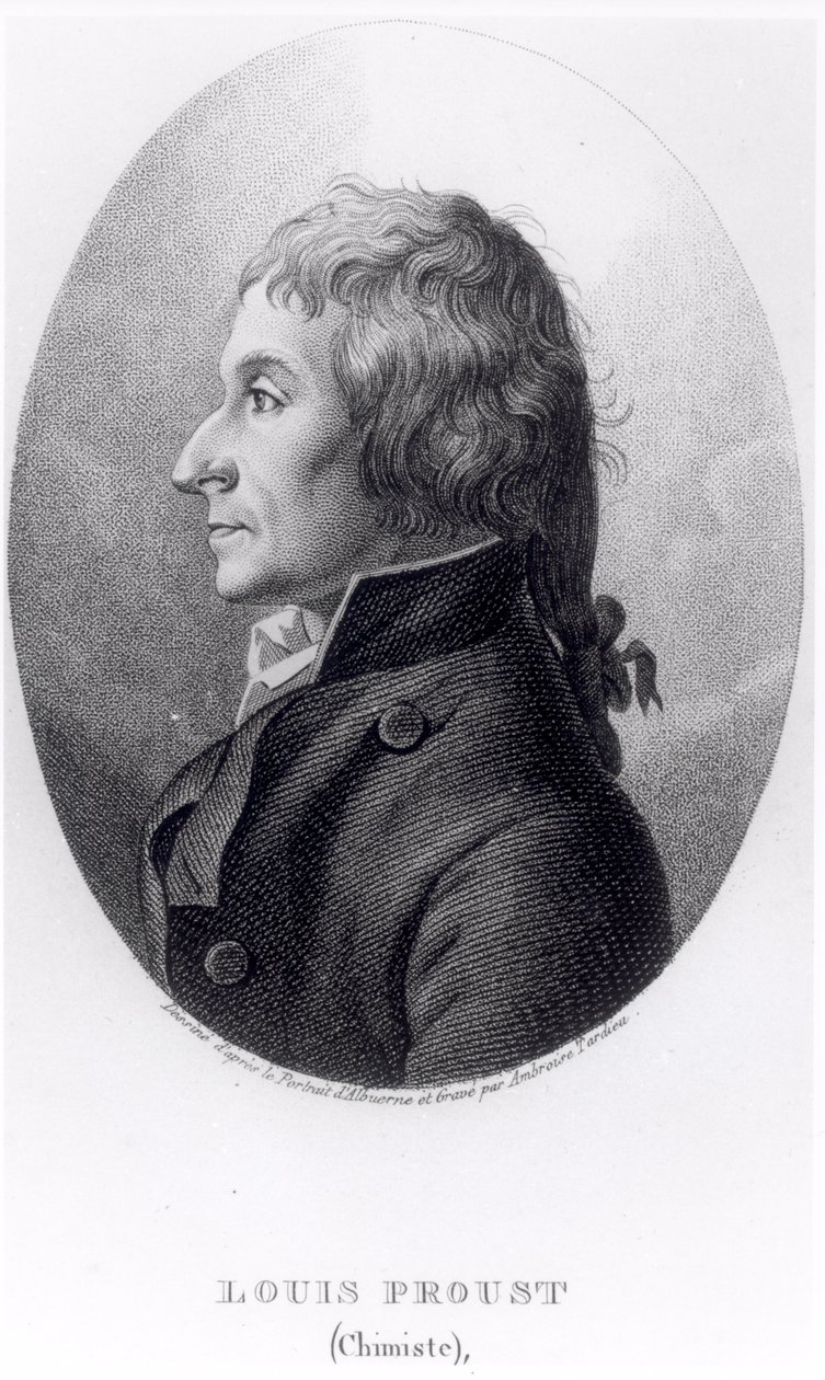 Joseph Louis Proust (1754-1826) vyrytý Ambroise Tardieu (1788-1841) od Manuel Albuerne
