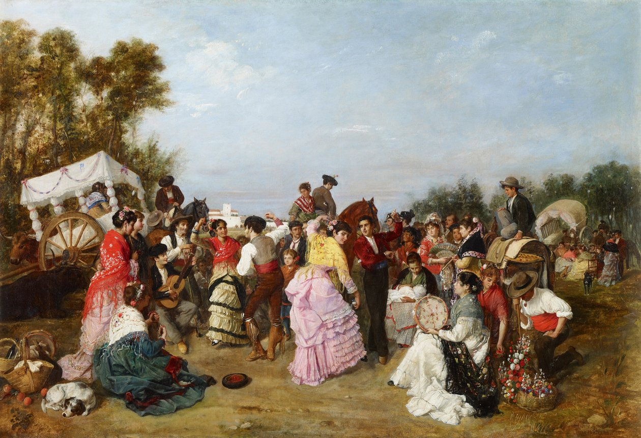 Na pouti Torrijos - Cabral Aguado-Bejarano, Manuel (1827-1891) - 1883 - Olej na plátně - 69x99 - Muzeum Carmen Thyssen, Malaga od Manuel Cabral y Aguado Bejarano