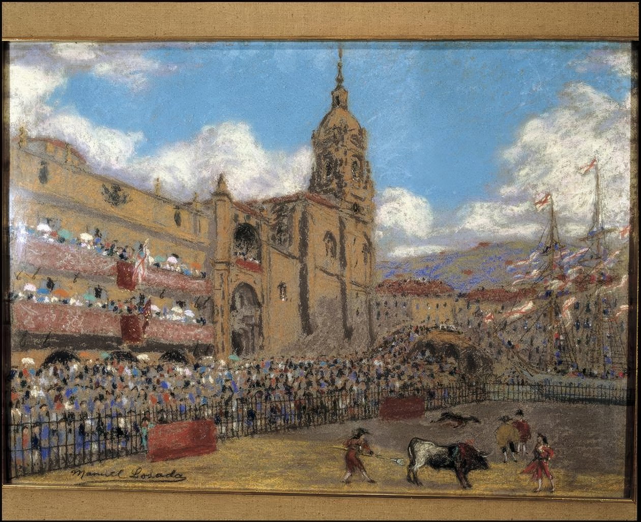 Býci ze San Antonu. Pochlubte se martinchu od Manuel Losada