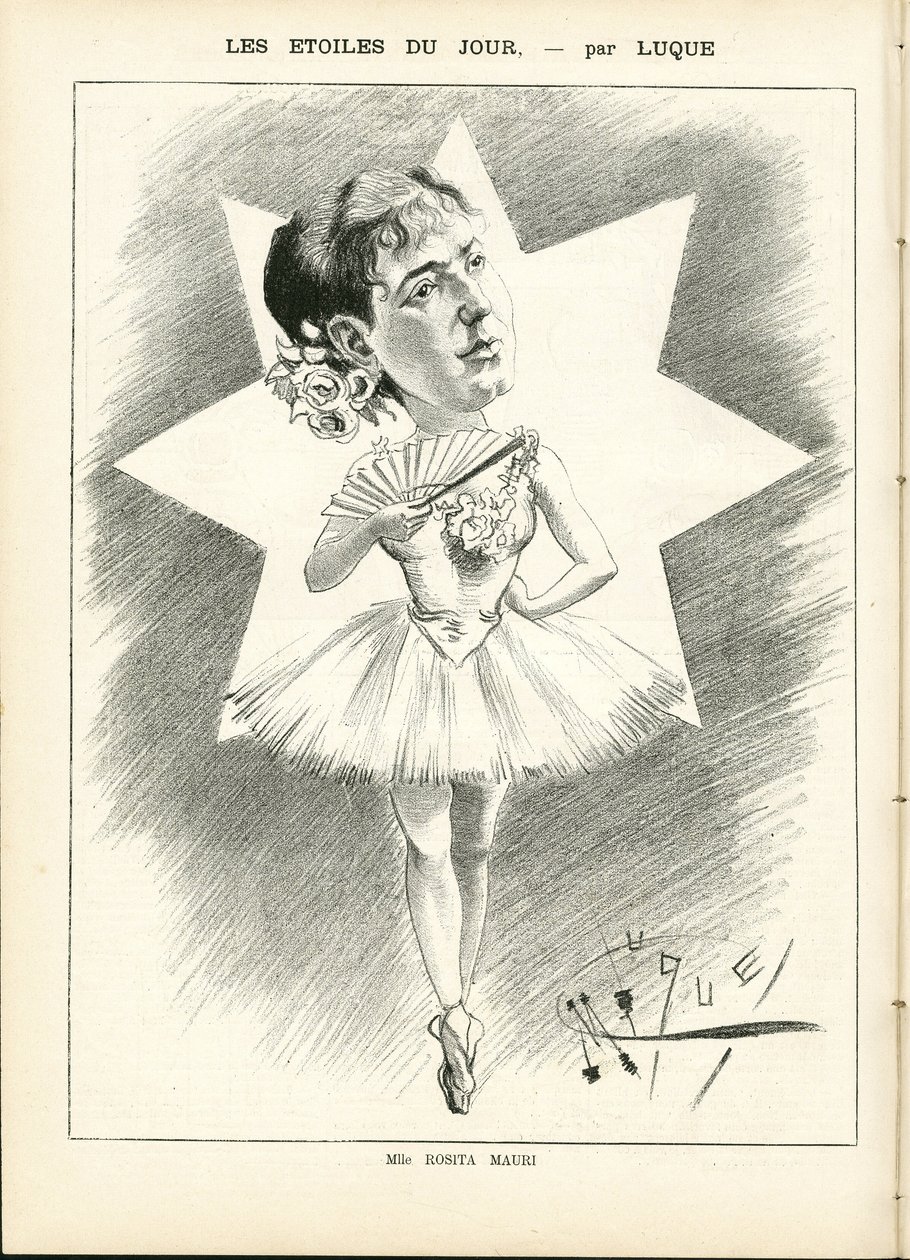 Ilustrace Manuel Luque (1854-1919) v La Caricature (1880) od Manuel Luque